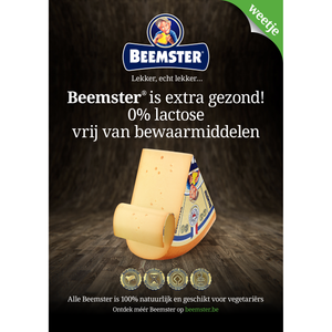 Beemster Affiche Vegetarisch en Lactosevrij