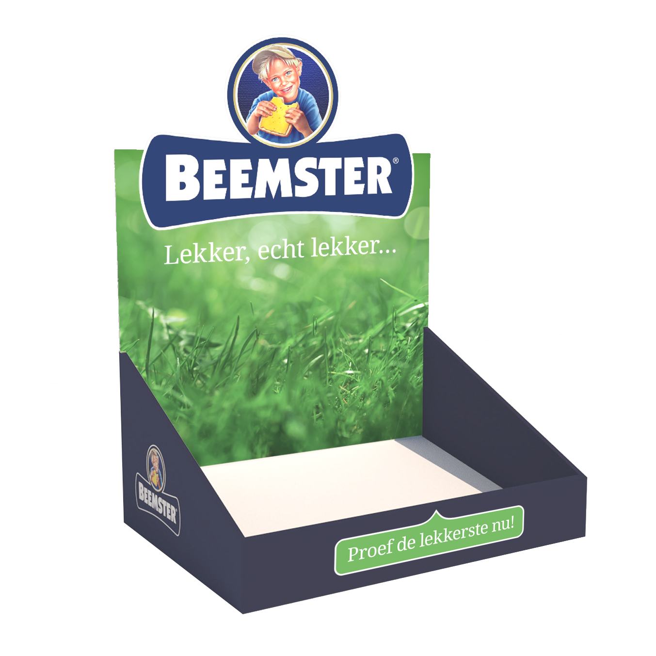 Beemster Kaasblokjes degustatie display